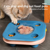 Multifunctional Cat Food Bowl Kitten Track Toy