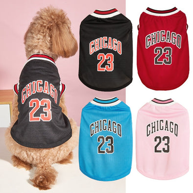 Pet Clothing Basketball Vest Clothes Dog