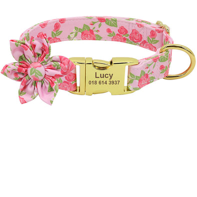 Fashion Printed Personalized Pet Collar