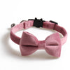 Velvet Pet Collars styled with Bowknot