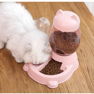 Cat Food Basin Water Automatic Feeder Dog Food Machine