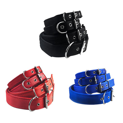 Nylon foam leather pet collar