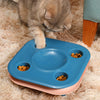 Multifunctional Cat Food Bowl Kitten Track Toy