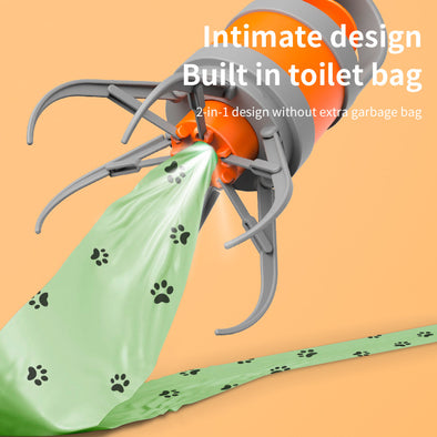 Collar Attached built in Toilet bag for pet